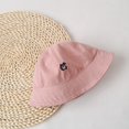 thumbnail image 3 of Kids Baby Embroidery Pattern Bucket Hat Summer Fashion Sun Protection Cap Sun Hat for Kids, 3 of 5