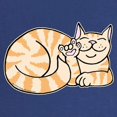 thumbnail image 2 of CafePress - Orangetabby ASL Kitty Maternity Dark T Shirt - Maternity Dark T-Shirt, 2 of 3