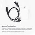 thumbnail image 4 of Auricular A Prueba De Radiación Walkie Talkie Auricular Radio Bidireccional Walkie Talkie Earhook Guardurnaity OD007391-00, 4 of 7