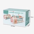thumbnail image 3 of HWRETIE Wooden Multifunction Activity Board Mouse Piano Fishing Game Hand Eye Coordination Puzzle Tools, 3 of 9