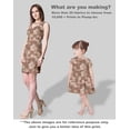 thumbnail image 5 of Soimoi Abstracts Print, Poly Taffeta Fabric, Decor Sewing Fabric by The Yard 56 Inch Wide, Decorative Fabric for Outdoor Upholstery, Umbrellas and Home Accents, Light Brown, 5 of 5