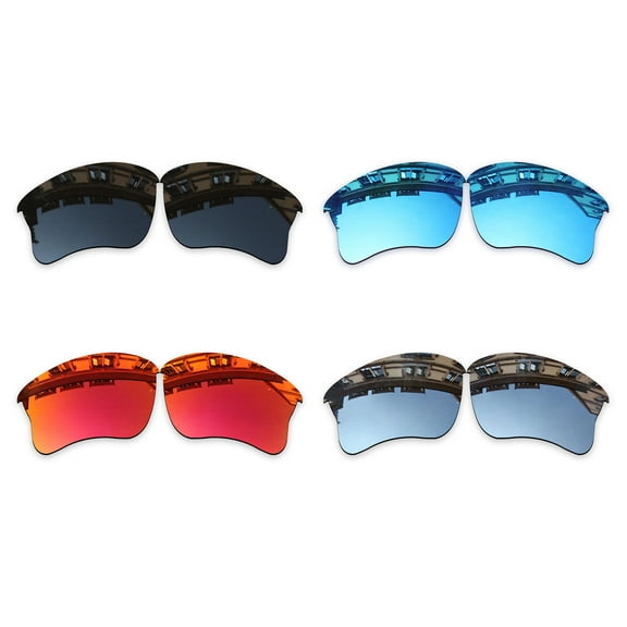 Vonxyz 4 Pack Polarized Replacement Lenses for Oakley Flak Jacket XLJ Sunglasses