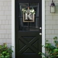 thumbnail image 4 of Agiferg Last Name Year Round Front Door Wreath,Decorative Hanging Plaques In Front Of The Door, 4 of 4