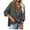 Gray, variant on AKOEE 3/4 Sleeve Cotton T Shirts for Women Crewneck Graphic Printed Tops Pullover Trendy Fall Casual Tee Tshirts (XL, Khaki)