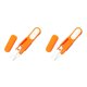 thumbnail image 4 of Yuarrent Tijeras de hilo de pescar, tijeras de coser, herramientas para exteriores, accesorios profesionales, mango de Camping para el hogar, cubierta de Naranja 2piezas Yuarrent CBP311783, 4 of 6