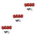 thumbnail image 3 of tssuouriy Adaptateur d'Entraînement de Moyeu de Roue RC Robuste pour Voiture SCX10 CC01 1/10 RC 12mm Rouge 3Set, 3 of 6