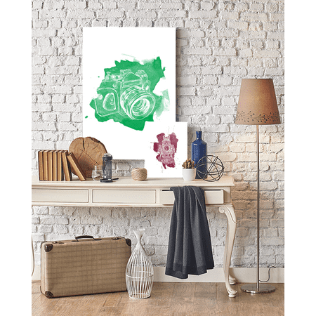 Vintage Photography Camera Lense Canvas Art