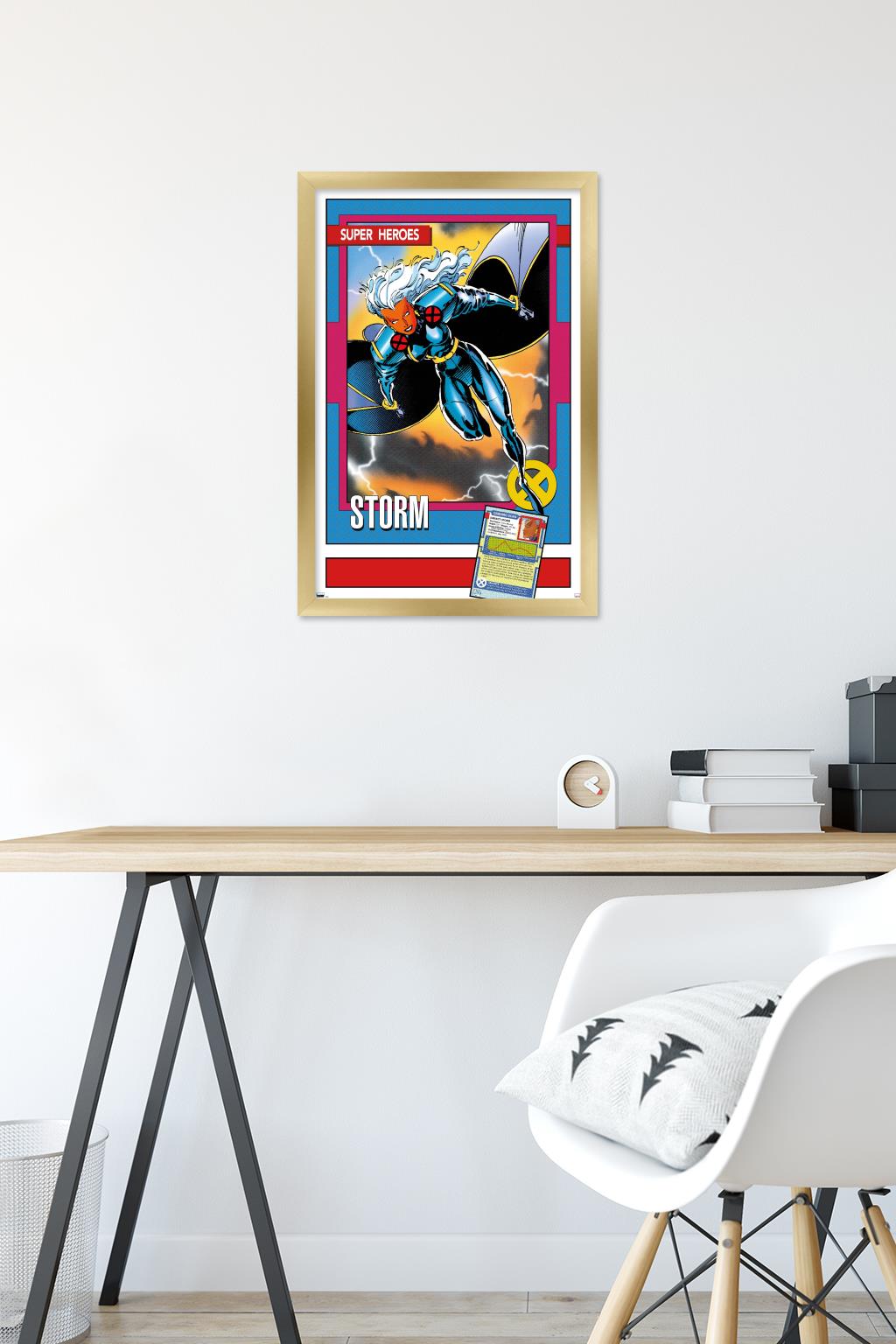 Marvel Trading Cards - Storm Wall Poster, 14.725" x 22.375" Framed