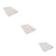 thumbnail image 2 of Naiovety Alfombra de baño suave y absorbente para secado rápido y fácil limpieza lavable a máquina lavable blanco 40*60cm Type1 NO1, 2 of 6