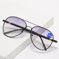 thumbnail image 4 of Fashion Bifocal Black Reading Sunglasses for Men And Women Gradient Gray Aviator-Style Readers Anti-Blue Light Outdoor Fishing Reading Glasses, 4 of 4