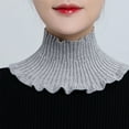 thumbnail image 2 of HGYCPP Fake Turtleneck Dickey Detachable Neckwarmer Half Top Mock Sweater Collar Neck Warmer for Women Girls Multi Color, 2 of 17