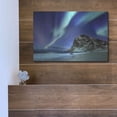 thumbnail image 5 of Luxe Metal Art 'Northern Lights In The Lofoten Islands Norway 2' by Luxe Portfolio, Metal Wall Art, 16"x12", 5 of 9