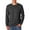 Black Heather, variant on Jz 29Lsr 5.6 Oz 50/50 L/S Tee