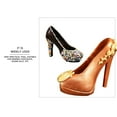 thumbnail image 5 of Chocolate Mould 3D Shoe, Ladies Heavy Bottom Chocolate Mold, Baking Crafts, Kitchen Baking Mold, 5 of 6