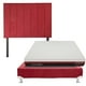 thumbnail image 1 of Colchón Matrimonial Restonic Roll + Box Base Cama + Cabecera Argos Rojo, 1 of 8