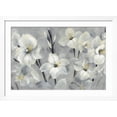 thumbnail image 2 of Art.com Flowers On Gray Art Print by Silvia Vassileva, White Frame Wall Art, 44" x 32", 2 of 5