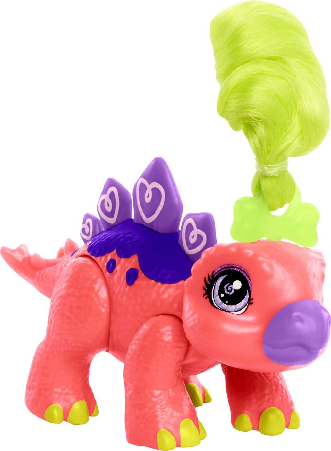 Cave Club Dino Baby Crystals Glow Series, Surprise Pet with Slime