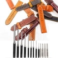 thumbnail image 2 of 13pcs DIY Belt Punching Tools Kit Hand Made Leather Crafts Hole Punch Puncher Set(13pcs ), 2 of 3