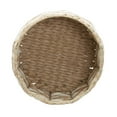 thumbnail image 5 of Household Essentials Cattail and Paper Zee Basket, Natural and White, 5 of 5