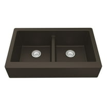 Karran Usa Qar-750 Quartz Qar 34" Farmhouse Double Basin Quartz Composite Kitchen Sink -