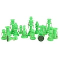 thumbnail image 2 of WE Games Keychain Bag Tag Chessmen - Includes 17 Pieces in Neon, 2 of 7