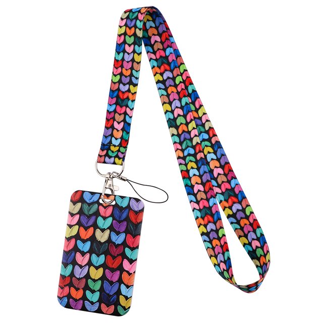 Ransitute R2733 Frog Lanyard Card ID Holder Car KeyChain ID Card Pass Gym Phone Badge Kids Key Ring Holder Jewelry 6