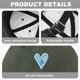 thumbnail image 3 of Gorra de béisbol con parte superior suave y ajustable con forma de corazón y agujero retro para mujer, de 54 a 60 cm de circunferencia, con ala ancha, 3 of 5