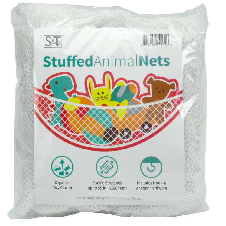  S&T INC. Stuffed Animal Net or Hammock, Mesh Hanging