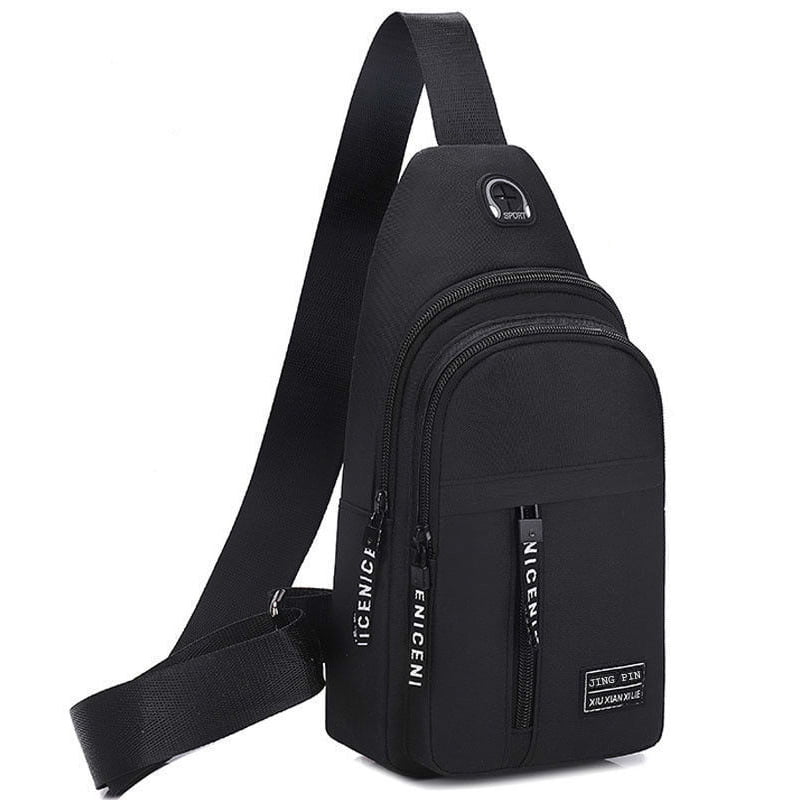 mens travel sling bolsa