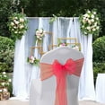 thumbnail image 4 of Organza Chair Bows Sashes for Weddings, Parties, Birthdays, Banquets, Tie Ribbon Chair Cover for Hotel & Events, 4 of 7