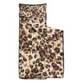 thumbnail image 2 of Beige and Brown Leopard Pattern Toddler Nap Mats for Kids Preschool,Sleeping Mat Bag or Kids,Toddler Sleeping Bag,Toddler Nap Mat or Daycare, 2 of 6