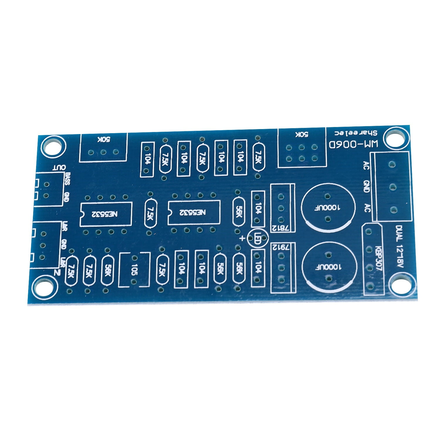 Buy Low Pass Filter Bass Subwoofer PreAmp Amplifier Board Dual Power Low Pass Filter Bass