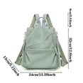 thumbnail image 3 of Casual Daypack Convertible Backpack for Women,Multi-Pocket Casual Backpack,for Daily Commute Travel Use, 3 of 3