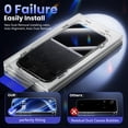 thumbnail image 2 of Protector de pantalla Fonowlo de cristal templado para iPhone 16/15 Plus, 2 of 8