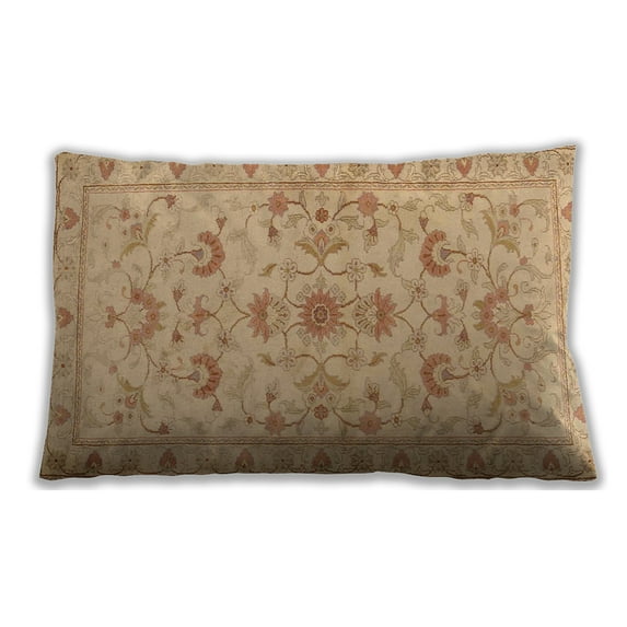 Ahgly Company Indoor Rectangular Traditional Lumbar Throw Pillow, 13 inch by 19 inch