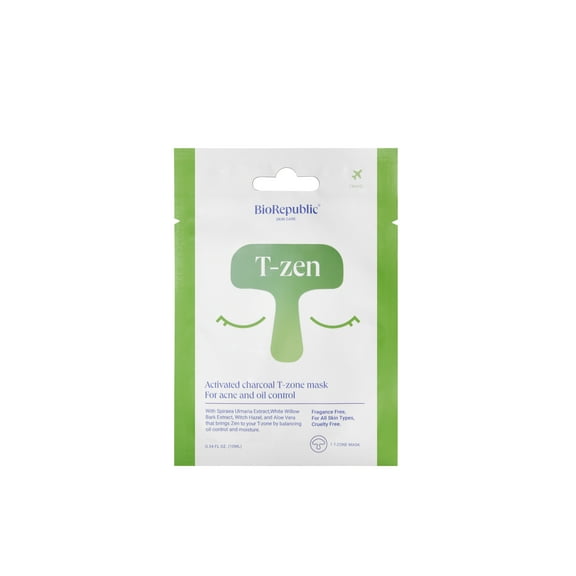 T-zen Activated Charcoal T-zone Mask