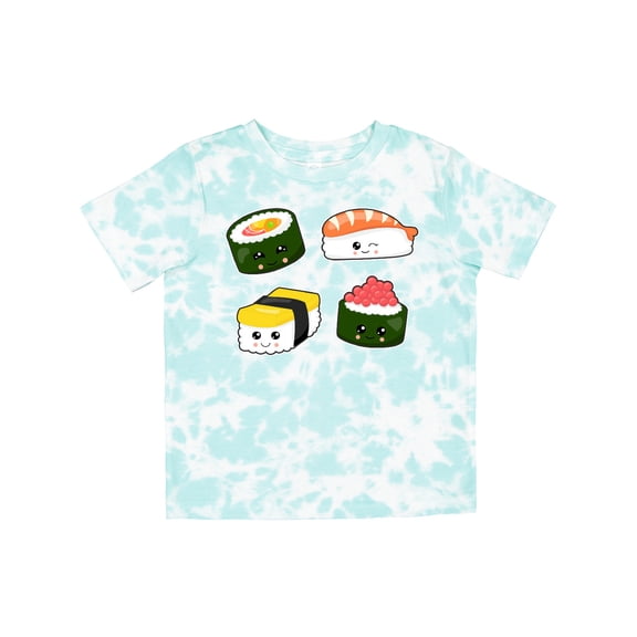 Inktastic Sushi with Faces Boys or Girls Toddler T-Shirt