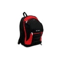 thumbnail image 2 of Everest Unisex Two-Tone Backpack with Mesh Pockets, Red Black, 2 of 4