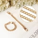 thumbnail image 5 of Minnieouse 4Pcs Bags Chains Replacement Gold Metal Accessories Adjustable Straps Clothing Messenger DIY Handbags Purse Shoulder Belt Type2, 5 of 5