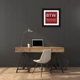 thumbnail image 3 of Grey, Jace 15x15 Black Ornate Wood Framed with Double Matting Museum Art Print Titled - BTW, 3 of 4