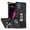 Black, variant on For T-Mobile Revvl 6 Pro 5G Hybrid 2 in 1 Hard PC TPU Heavy Duty Bumper Shockproof with Magnetic Ring Kickstand Phone Case Cover by Xpression - Black