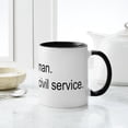 thumbnail image 6 of CafePress - Shrug Mug - 11 oz Ceramic Mug - Novelty Coffee Tea Cup, 6 of 6