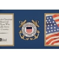 thumbnail image 3 of Allied Frame US Coast Guard Medallion Double Picture Frame - Two 4 x 6 Photo Openings, 3 of 4