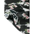 thumbnail image 6 of Unique Bargains Women's Peter Pan Collar Lace Embroidered Floral Shirt Blouse M Black, 6 of 6