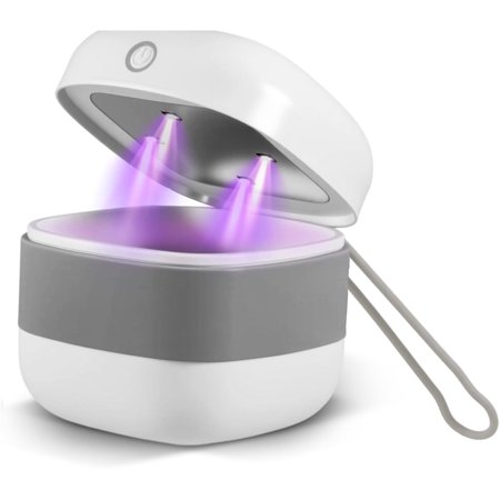 UV Steriliser Baby Mini Portable Sterilisers | UV Dummy Steriliser Portable Rechargeable Baby Pacifier Sterilisers On The Go,No Water,Cooling,Drying Required.Kill 99.9%Germ