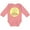 Mauve, variant on Inktastic He Is Risen for Easter Boys or Girls Long Sleeve Baby Bodysuit