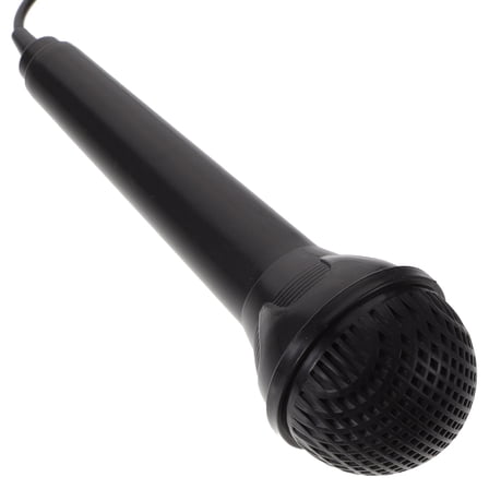 Beaupretty Lightweight Handheld Plastic Microphone for Singing Compatible with Electronic Keyboards