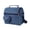 B004- Navy, variant on Rose Pink Oxford Fabric Double Layer Lunch Carry Tote, Tote Bag with Lunch Compartment, Work Bag with Lunch Compartment, Insulated Lunch Tote, Reusable Cooler Tote Bag, 10X6X9 in