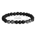 thumbnail image 3 of Iumwxz Classic Fashion Magnet Anklet Colorful Stone Frosted Stone Anklet Jewelry, 3 of 3