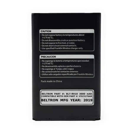 New BELTRON 3000 mAh Replacement Battery for Sprint R910 4G LTE Mobile Hotspot